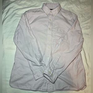 Banana Republic Men's Soft Pink Button-Down Shirt